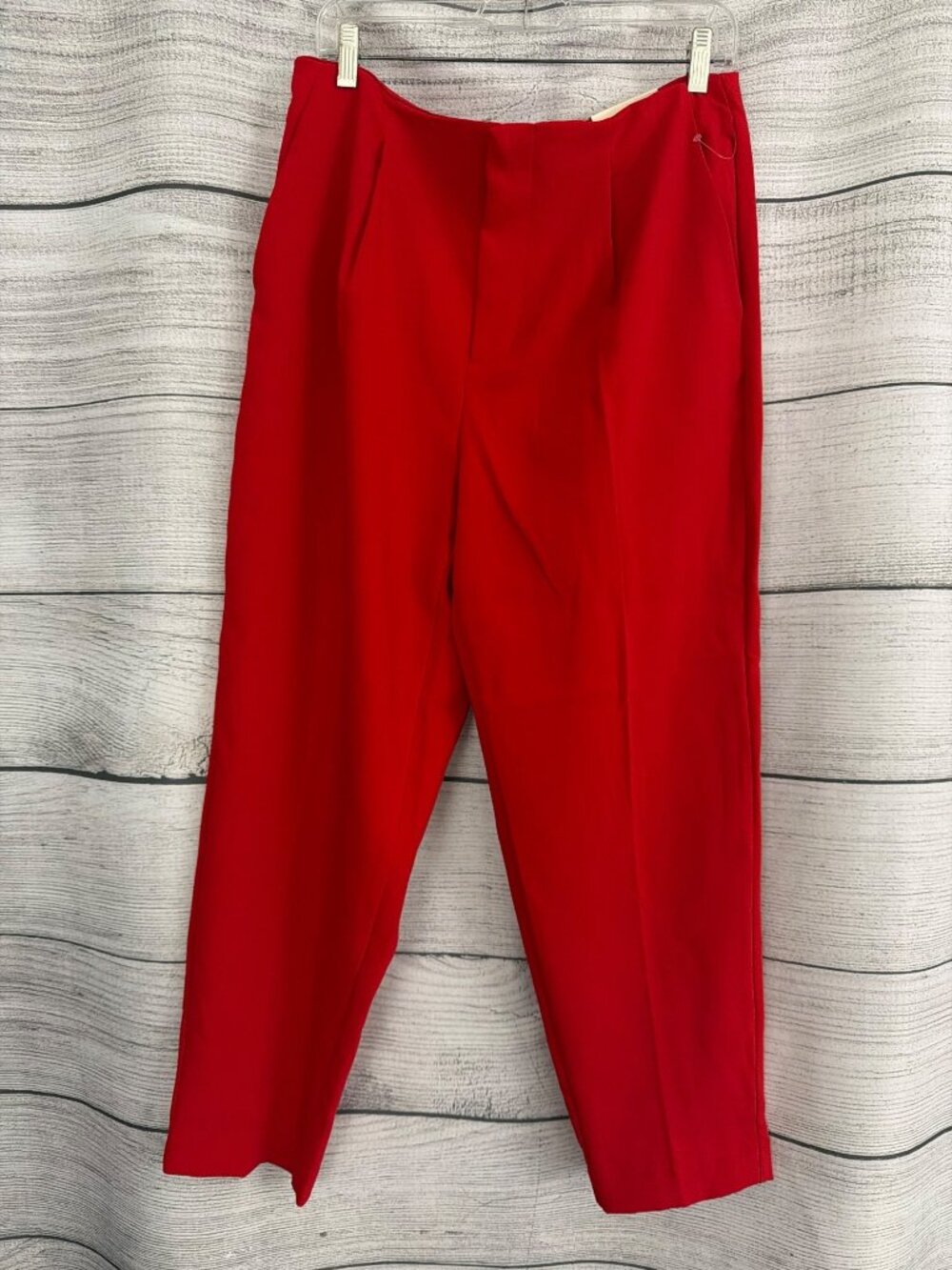NWT A New Day Red Tapered Leg Pants Size 12